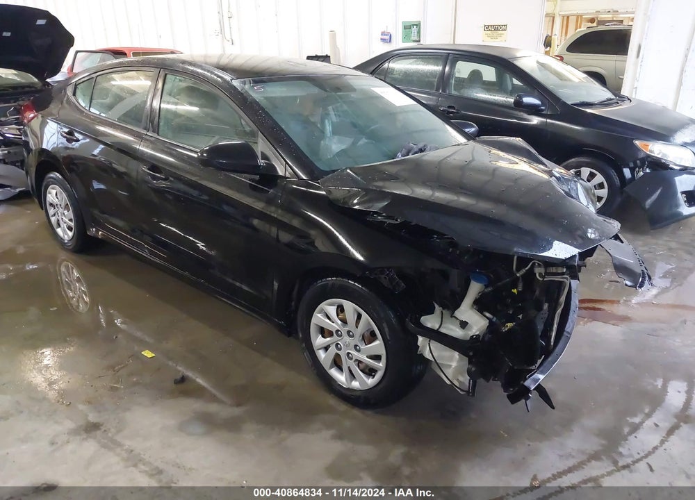 2017 HYUNDAI ELANTRA VIN: KMHD74LFXHU367668