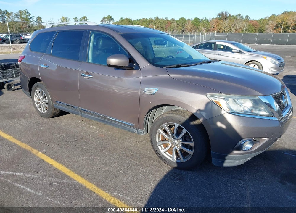 2014 NISSAN PATHFINDER SL VIN: 5N1AR2MM1EC615029