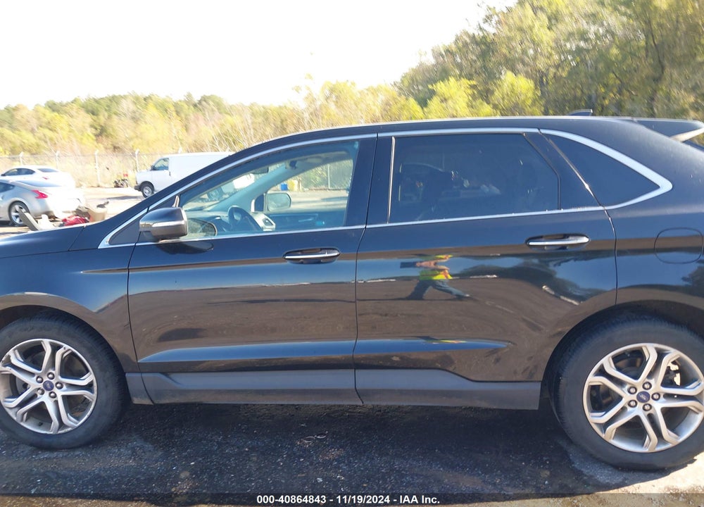 2015 FORD EDGE TITANIUM VIN: 2FMPK4K8XFBB01830