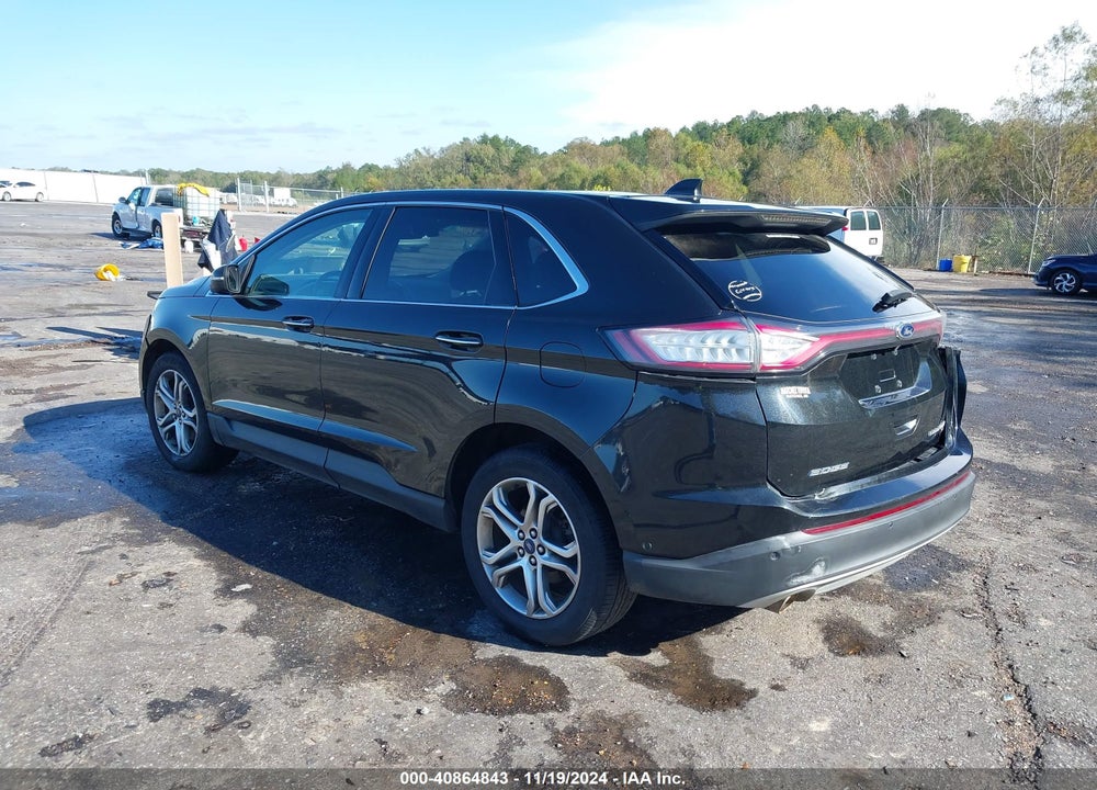 2015 FORD EDGE TITANIUM VIN: 2FMPK4K8XFBB01830