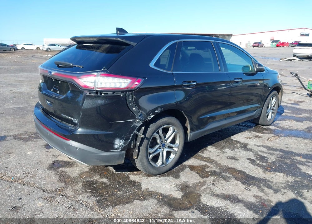 2015 FORD EDGE TITANIUM VIN: 2FMPK4K8XFBB01830
