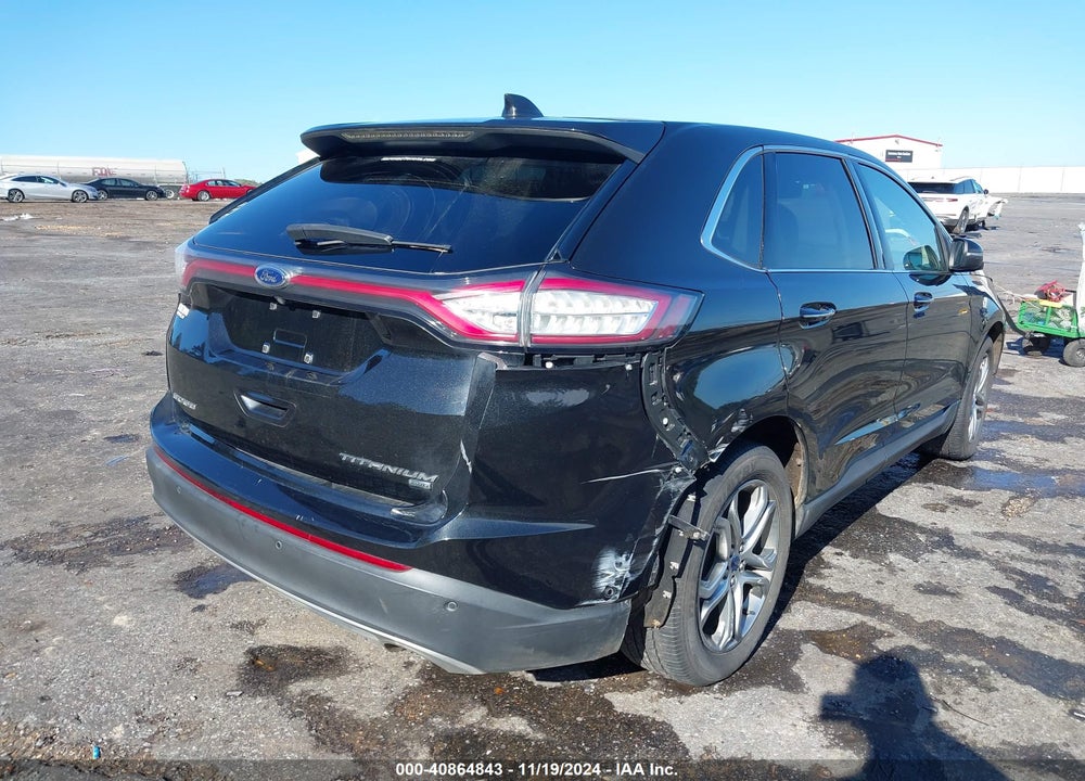 2015 FORD EDGE TITANIUM VIN: 2FMPK4K8XFBB01830