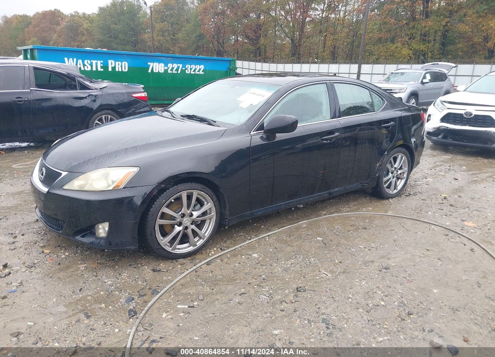 2008 LEXUS IS 250 VIN: JTHBK262X85056581