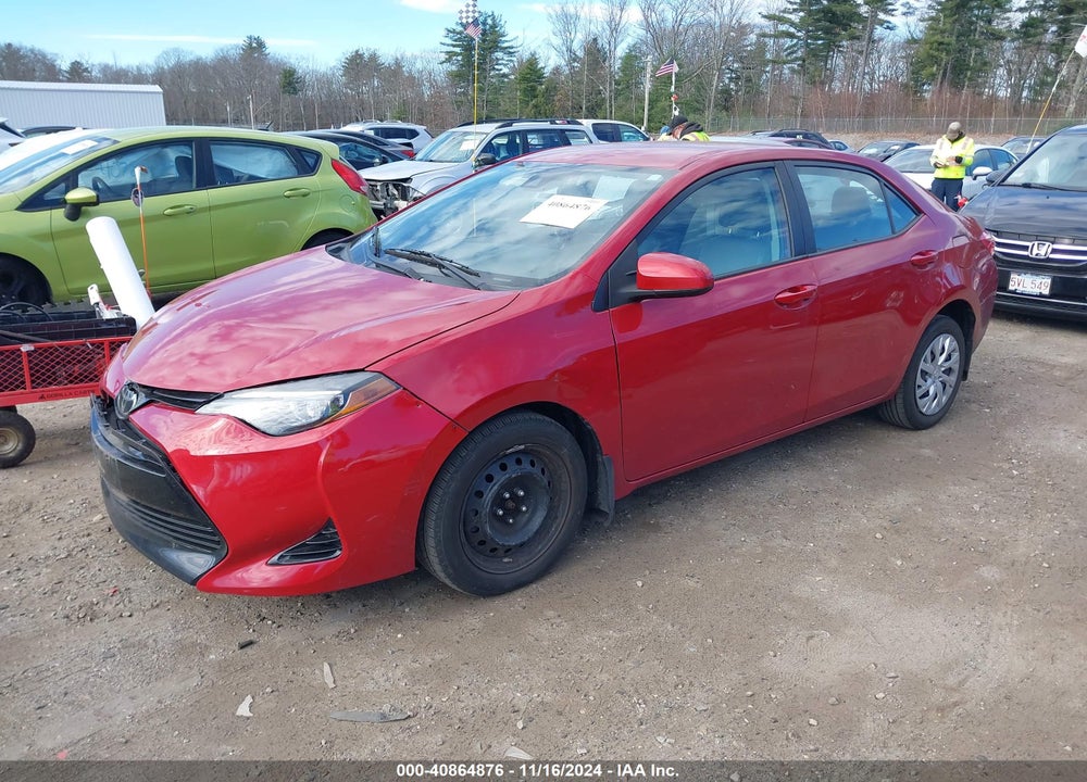 2017 TOYOTA COROLLA LE VIN: 2T1BURHE1HC863103