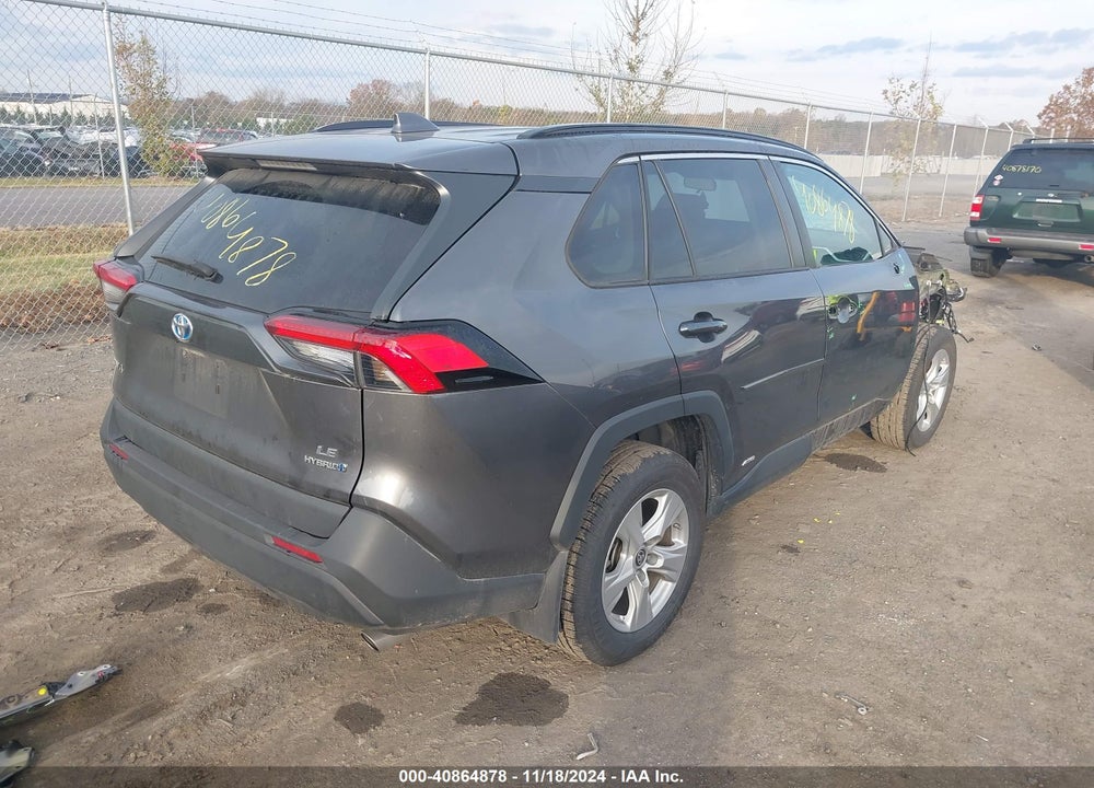 2021 TOYOTA RAV4 HYBRID LE VIN: 4T3LWRFV7MU043755