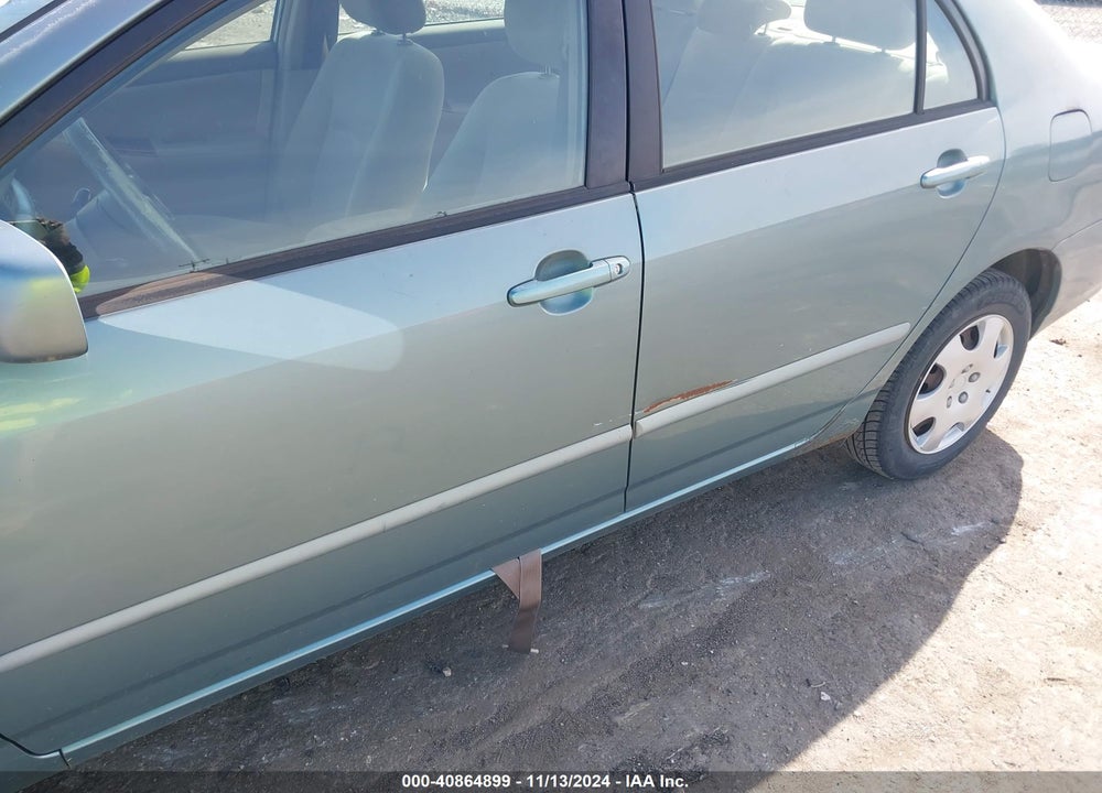 2006 TOYOTA COROLLA LE VIN: 2T1BR30E06C590288