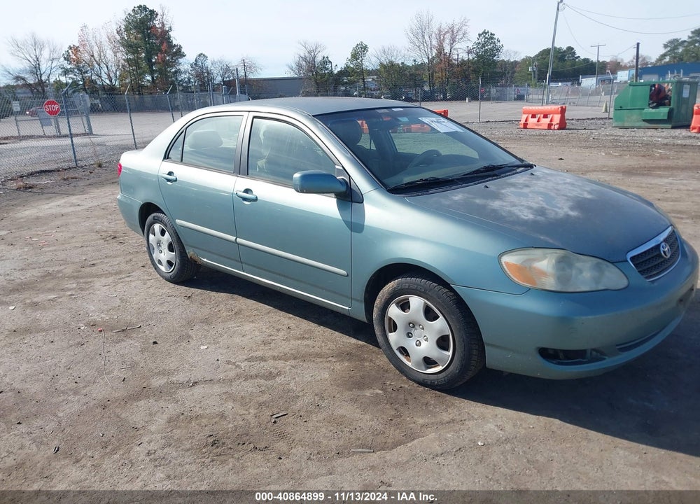 2006 TOYOTA COROLLA LE VIN: 2T1BR30E06C590288