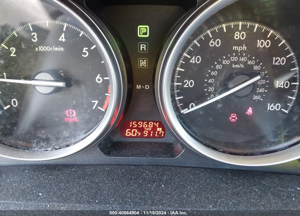 2012 MAZDA 6 I TOURING VIN: 1YVHZ8DH6C5M41561