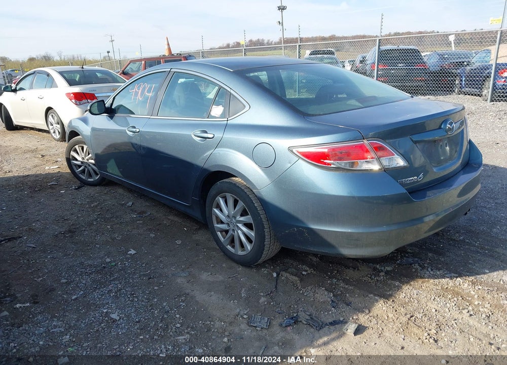 2012 MAZDA 6 I TOURING VIN: 1YVHZ8DH6C5M41561