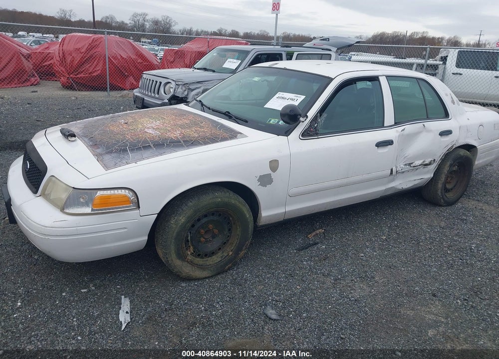 2003 FORD CROWN VICTORIA POLICE VIN: 2FAFP71W23X193930