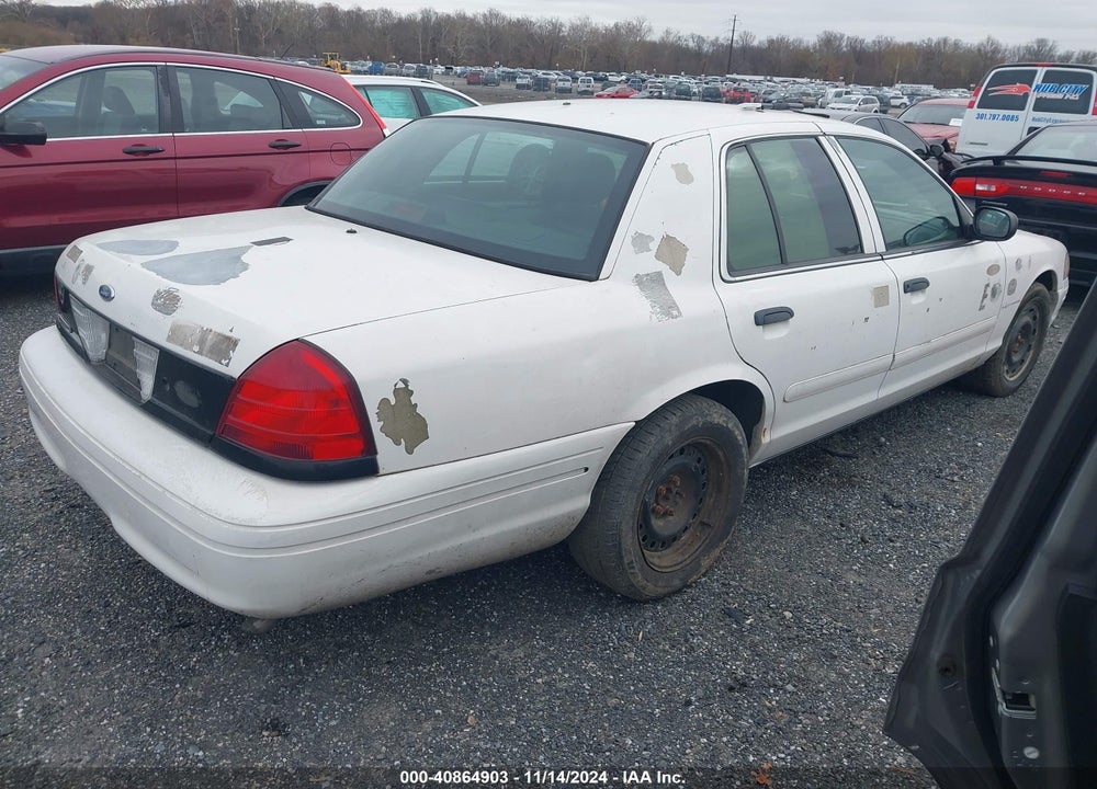 2003 FORD CROWN VICTORIA POLICE VIN: 2FAFP71W23X193930