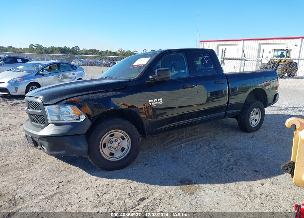2023 RAM 1500 CLASSIC TRADESMAN 4X4 6'4 BOX VIN: 1C6RR7FG7PS594523