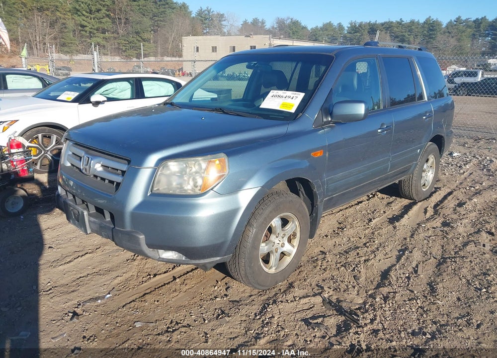 2006 HONDA PILOT EX-L VIN: 5FNYF18746B001669