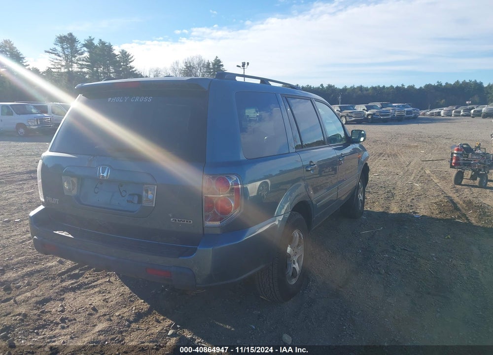 2006 HONDA PILOT EX-L VIN: 5FNYF18746B001669