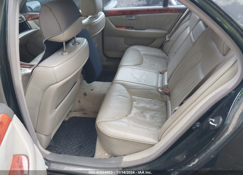 2002 LEXUS LS 430 VIN: JTHBN30F820068631
