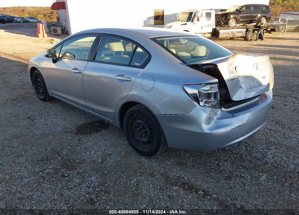 2012 HONDA CIVIC LX VIN: 2HGFB2F57CH588175