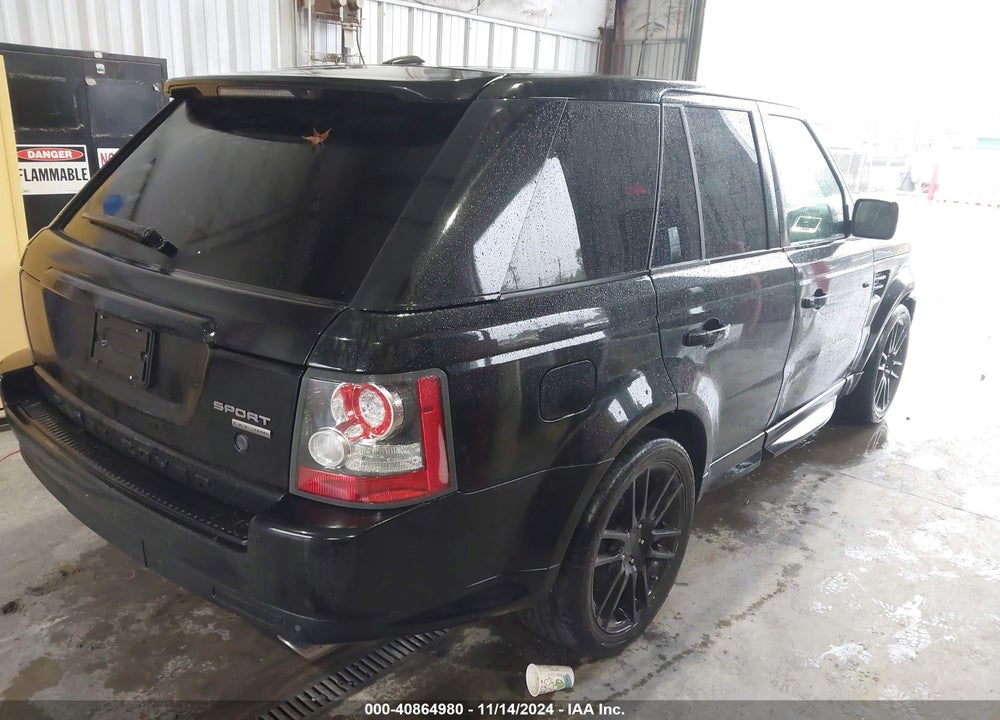 2011 LAND ROVER RANGE ROVER SPORT SUPERCHARGED VIN: SALSH2E40BA705590