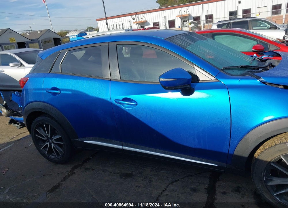 2016 MAZDA CX-3 GRAND TOURING VIN: JM1DKBD76G0125853