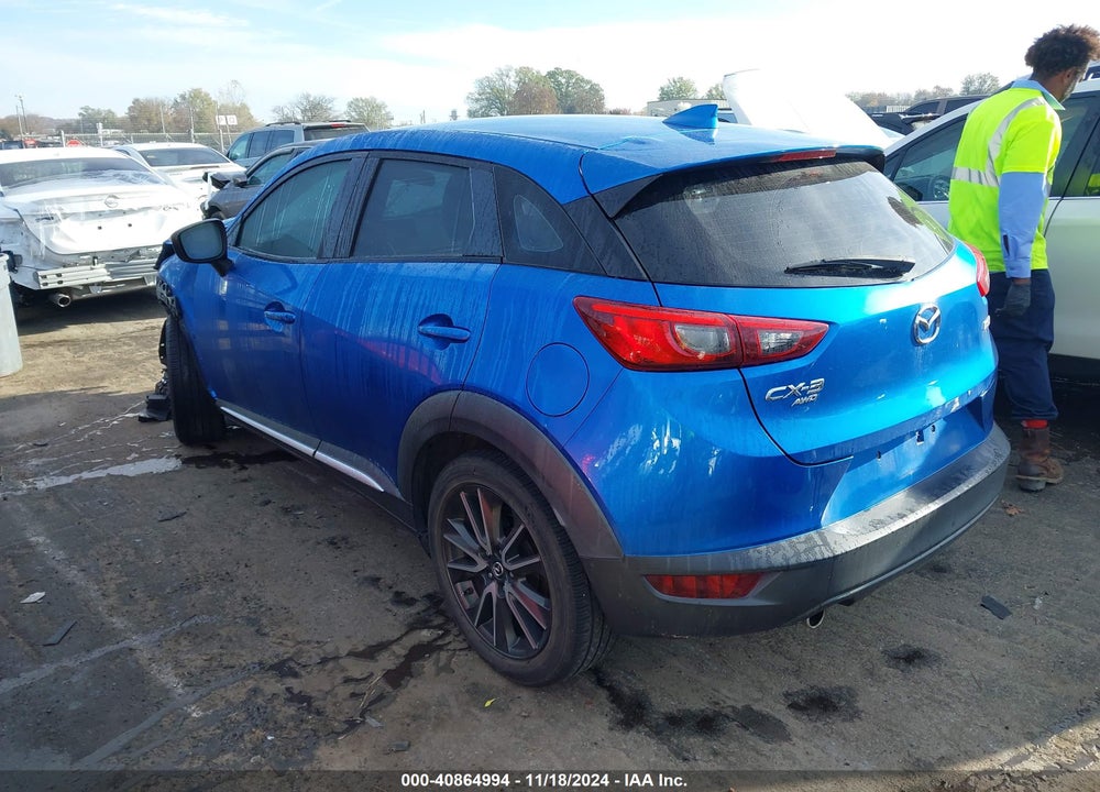 2016 MAZDA CX-3 GRAND TOURING VIN: JM1DKBD76G0125853