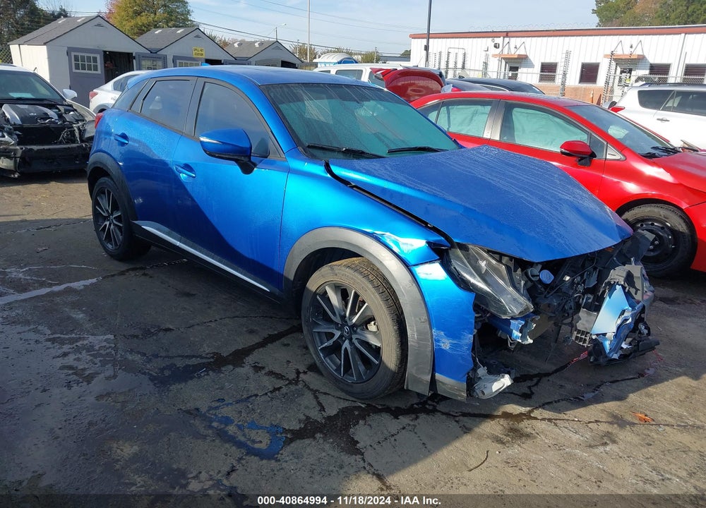 2016 MAZDA CX-3 GRAND TOURING VIN: JM1DKBD76G0125853