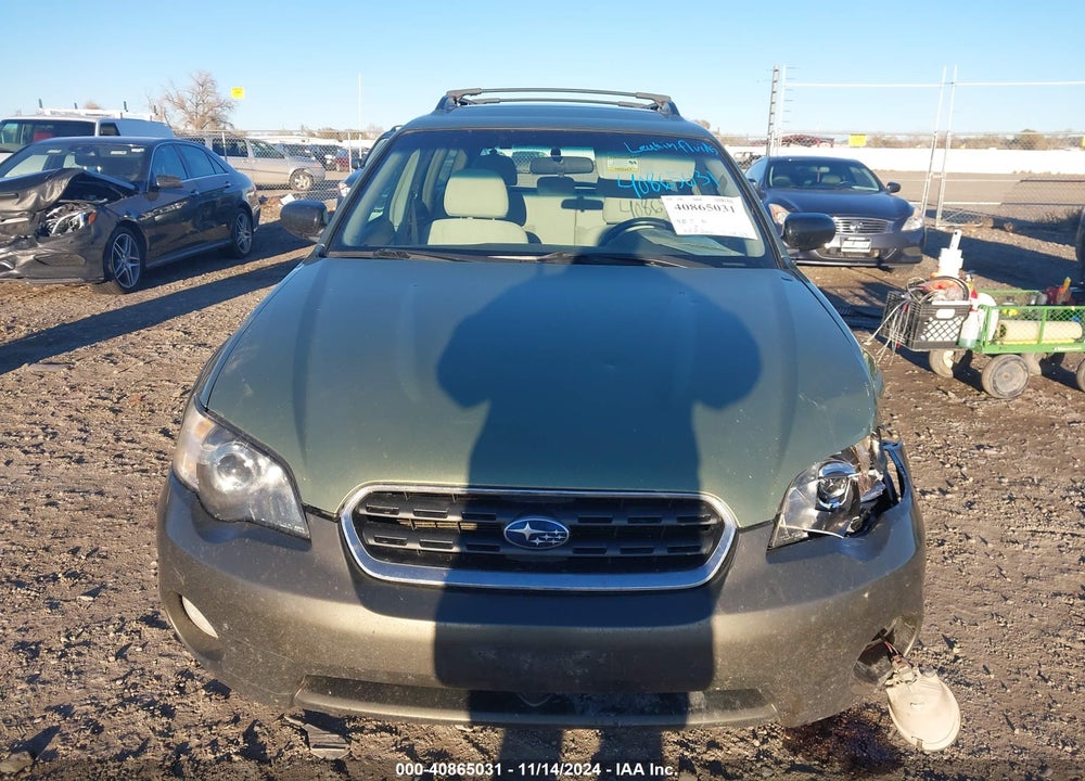 2005 SUBARU OUTBACK 2.5I VIN: 4S4BP61C857367951