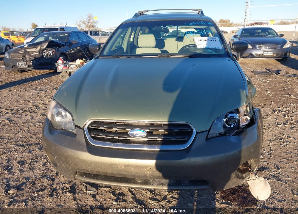 2005 SUBARU OUTBACK 2.5I VIN: 4S4BP61C857367951