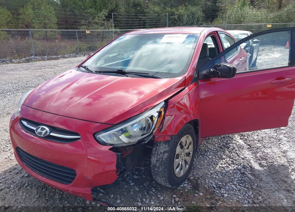 2016 HYUNDAI ACCENT SE VIN: KMHCT4AE7GU151700