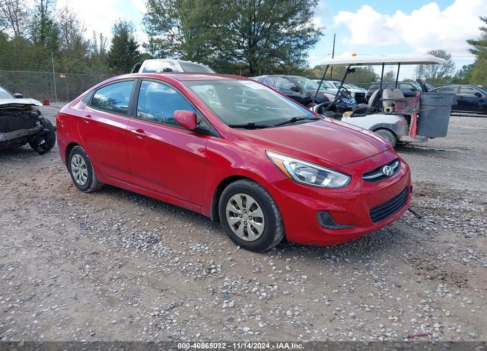 2016 HYUNDAI ACCENT SE VIN: KMHCT4AE7GU151700