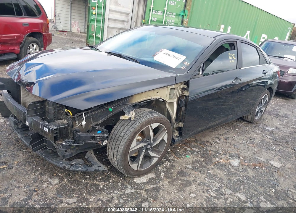 2022 HYUNDAI ELANTRA SEL VIN: KMHLN4AG4NU339471