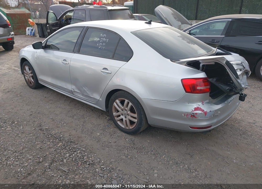 2015 VOLKSWAGEN JETTA 2.0L S VIN: 3VW2K7AJ4FM215449