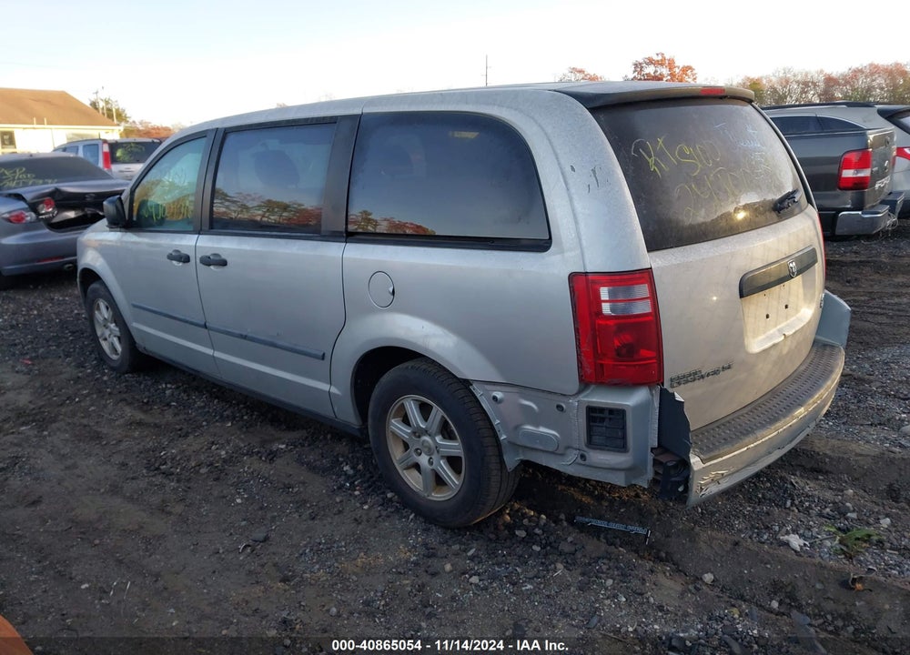 2008 DODGE GRAND CARAVAN SE VIN: 2D8HN44H38R794944
