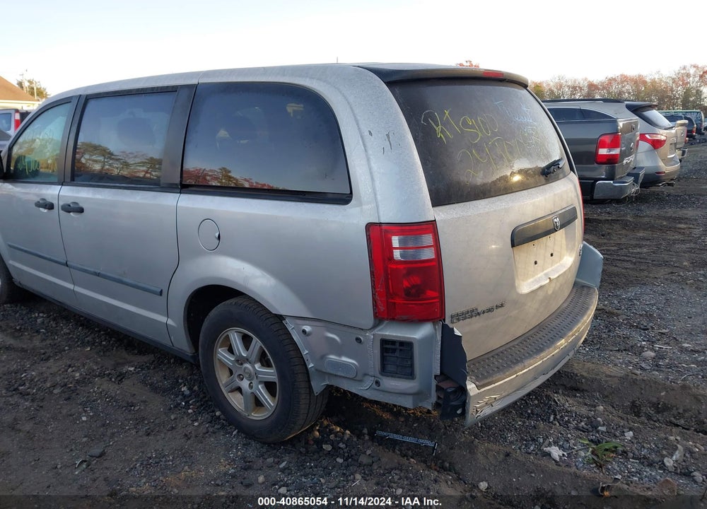 2008 DODGE GRAND CARAVAN SE VIN: 2D8HN44H38R794944
