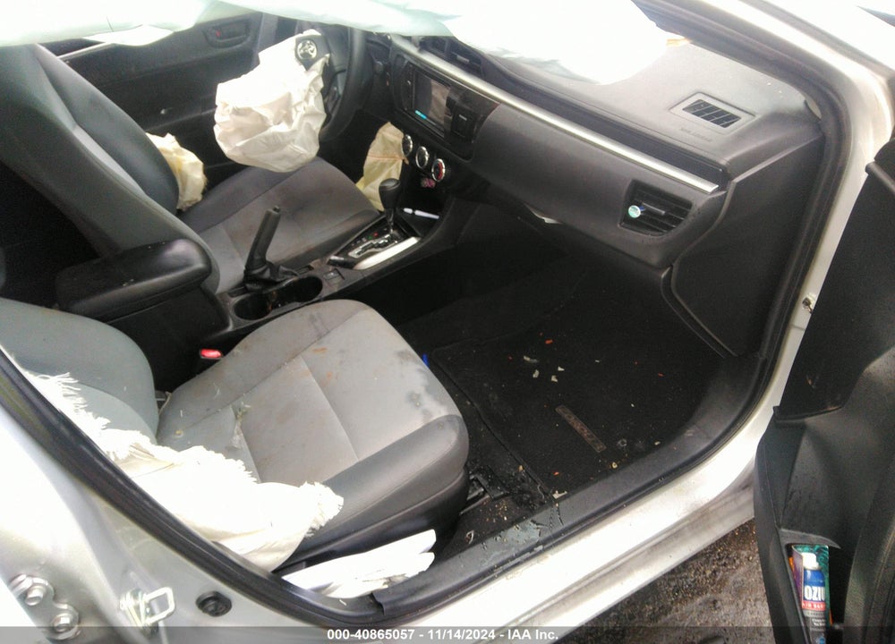 2015 TOYOTA COROLLA L VIN: 2T1BURHE8FC479462
