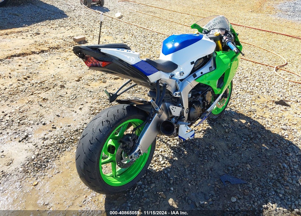 2024 KAWASAKI ZX636 K VIN: JKBZXJJ14RA007854