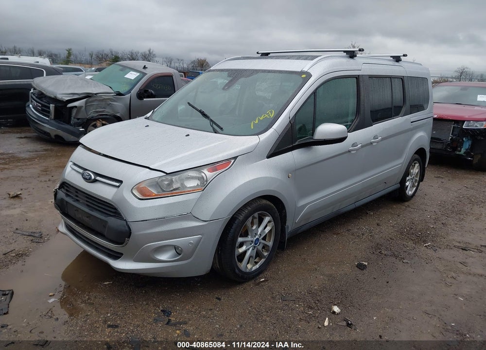 2015 FORD TRANSIT CONNECT TITANIUM VIN: NM0GE9G71F1195159