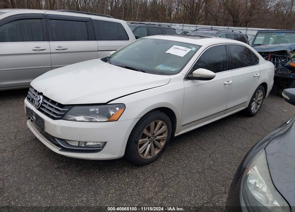 2012 VOLKSWAGEN PASSAT 2.5L SEL PREMIUM VIN: 1VWCH7A36CC098359