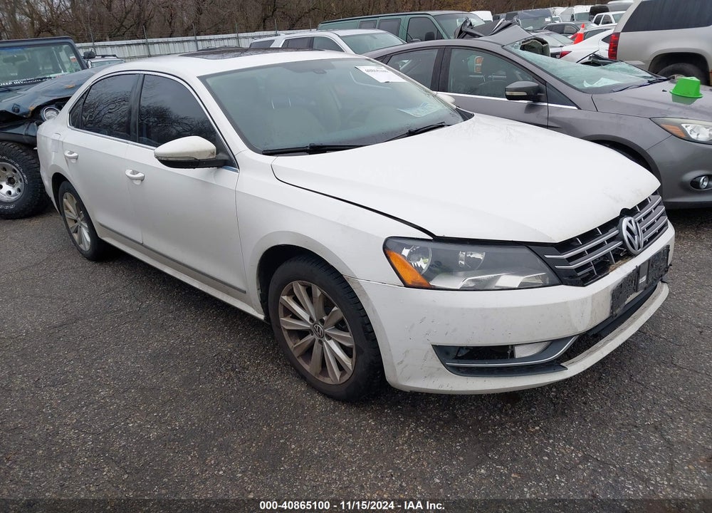 2012 VOLKSWAGEN PASSAT 2.5L SEL PREMIUM VIN: 1VWCH7A36CC098359