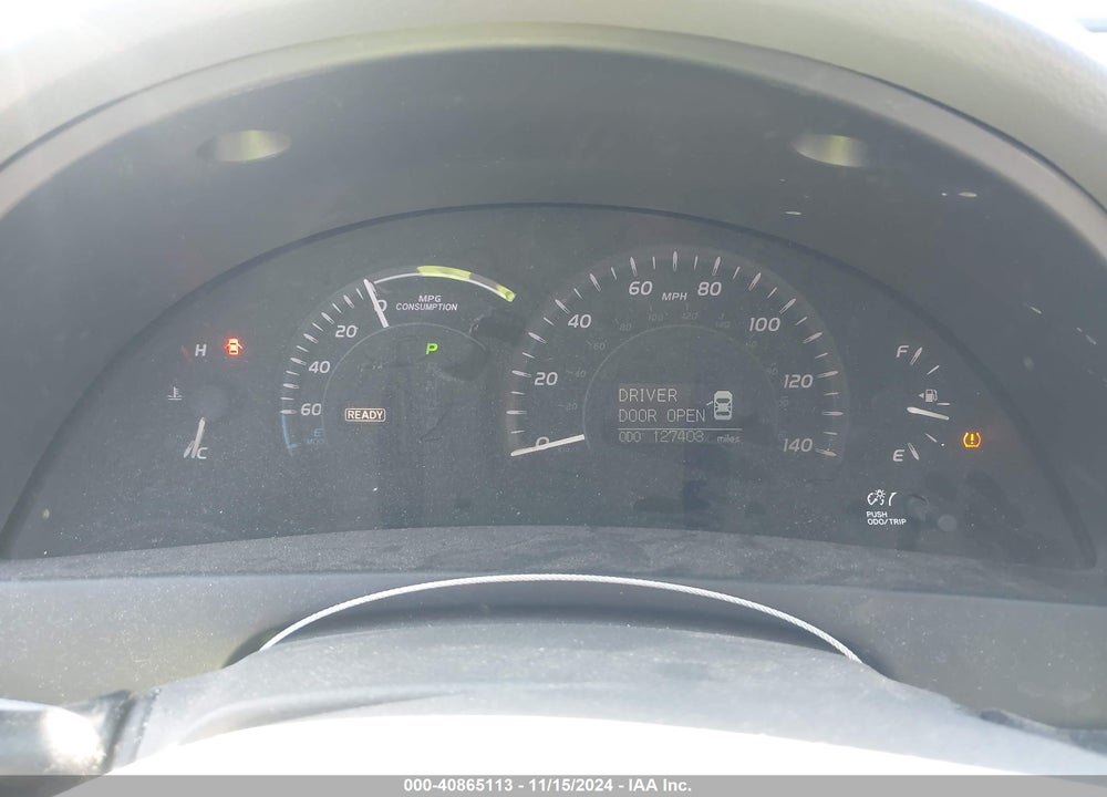 2007 TOYOTA CAMRY HYBRID VIN: 4T1BB46K67U011232