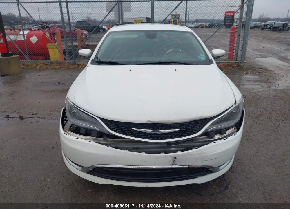 2016 CHRYSLER 200 LIMITED VIN: 1C3CCCAB1GN123247