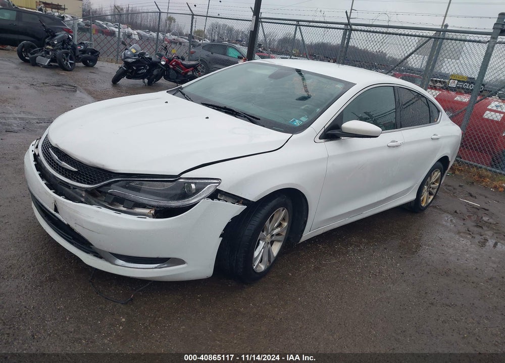 2016 CHRYSLER 200 LIMITED VIN: 1C3CCCAB1GN123247