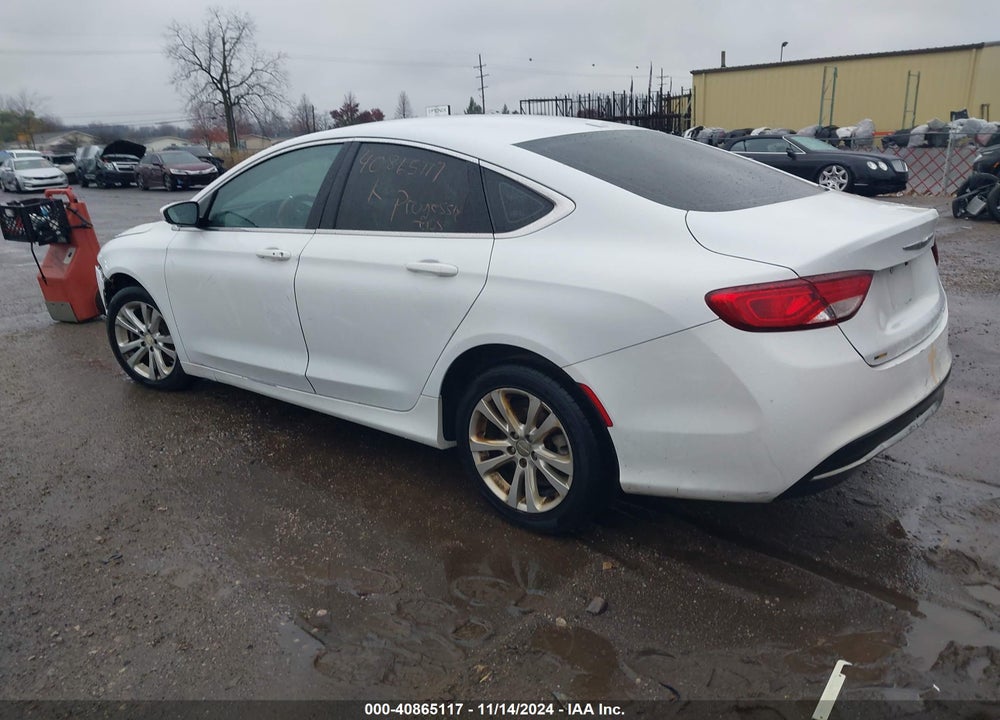 2016 CHRYSLER 200 LIMITED VIN: 1C3CCCAB1GN123247