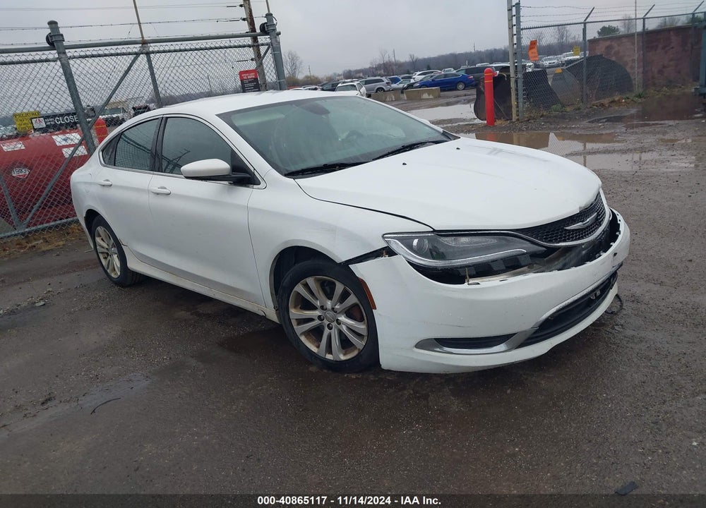 2016 CHRYSLER 200 LIMITED VIN: 1C3CCCAB1GN123247