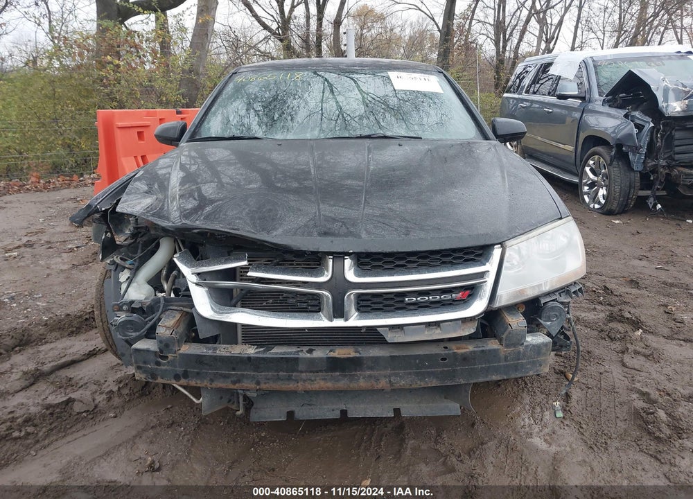 2012 DODGE AVENGER SXT VIN: 1C3CDZCB3CN270564