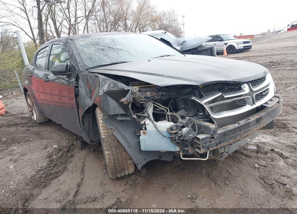 2012 DODGE AVENGER SXT VIN: 1C3CDZCB3CN270564