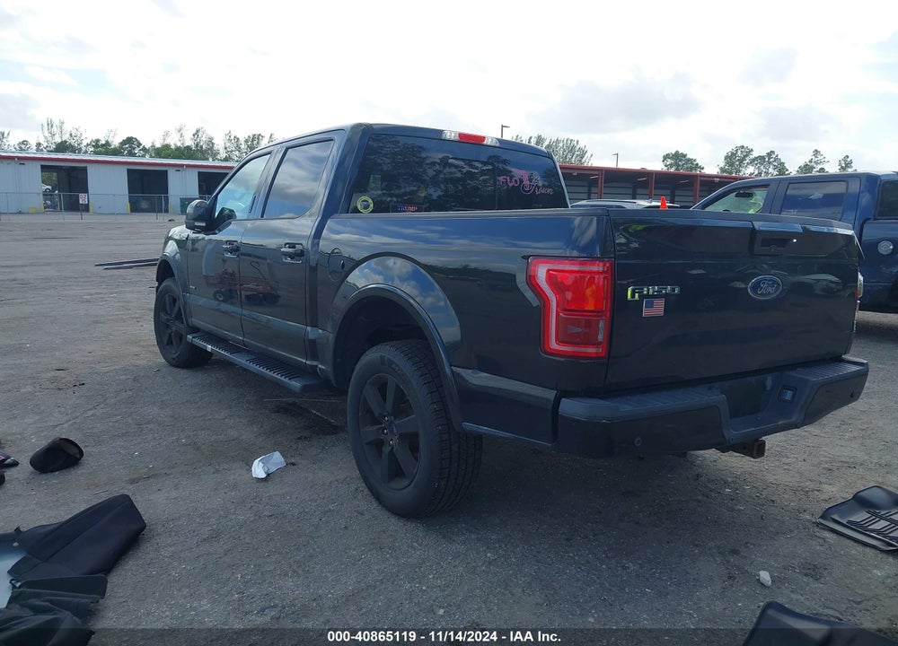 2015 FORD F-150 LARIAT VIN: 1FTEW1CG2FFC47853