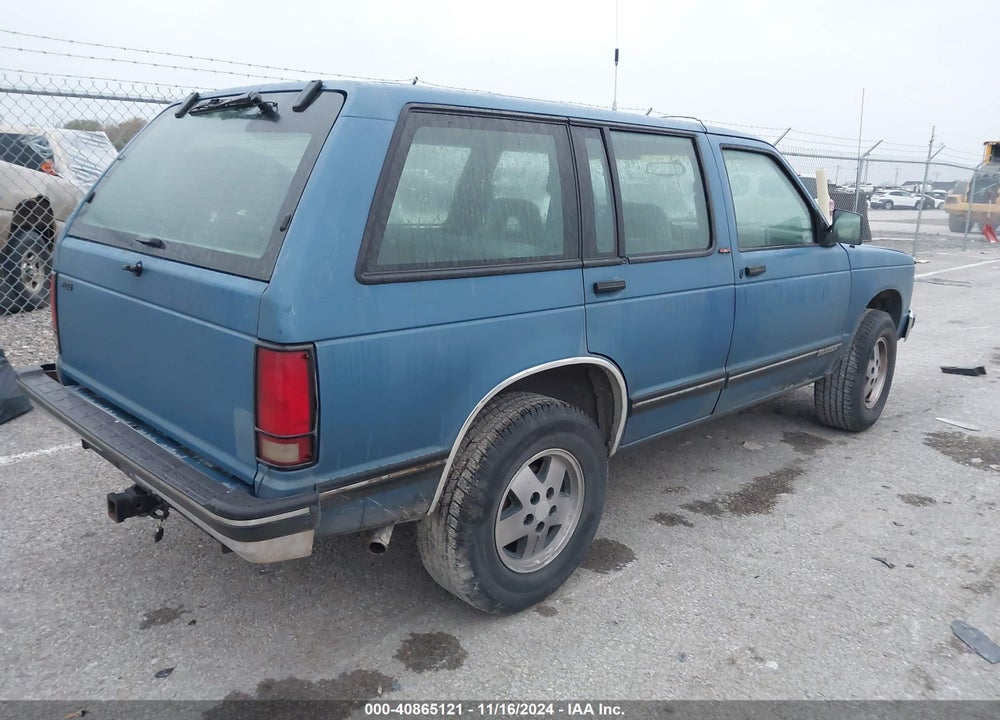 1993 CHEVROLET BLAZER S10 VIN: 1GNDT13WXP2199773