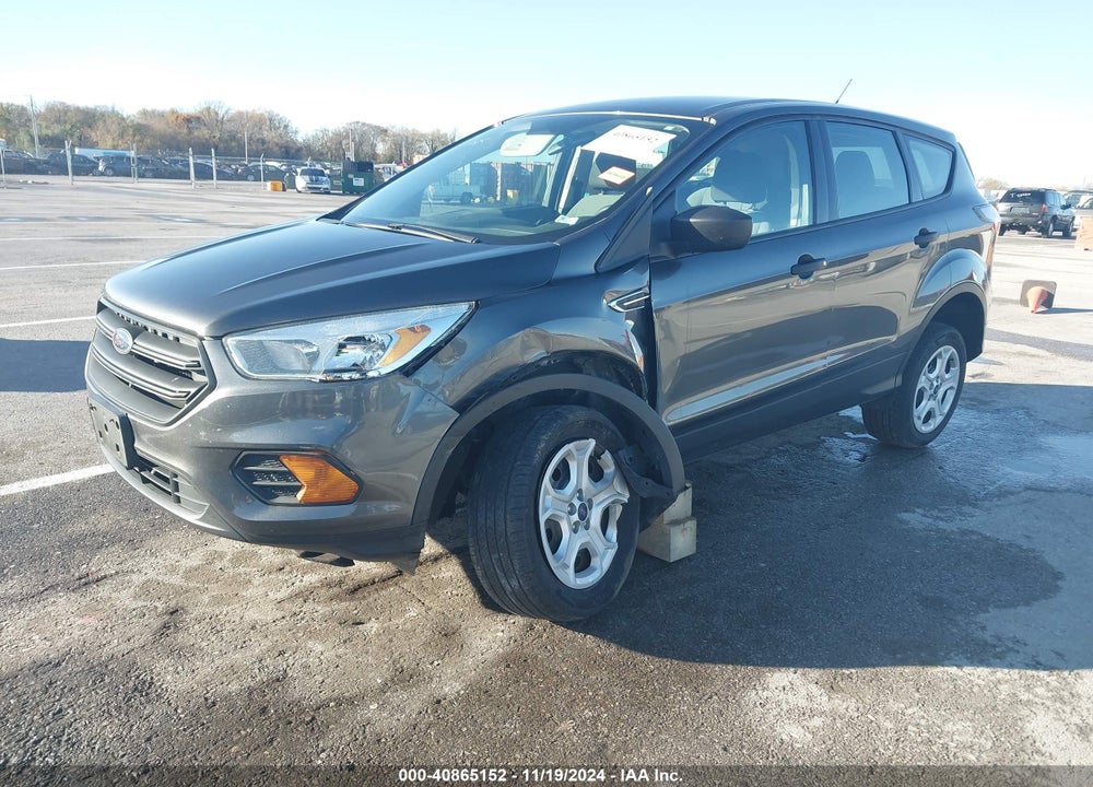 2017 FORD ESCAPE S VIN: 1FMCU0F78HUB38410