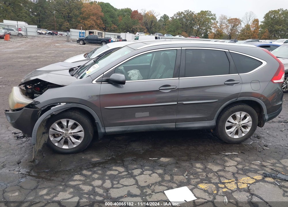 2014 HONDA CR-V EX-L VIN: 2HKRM4H75EH607493
