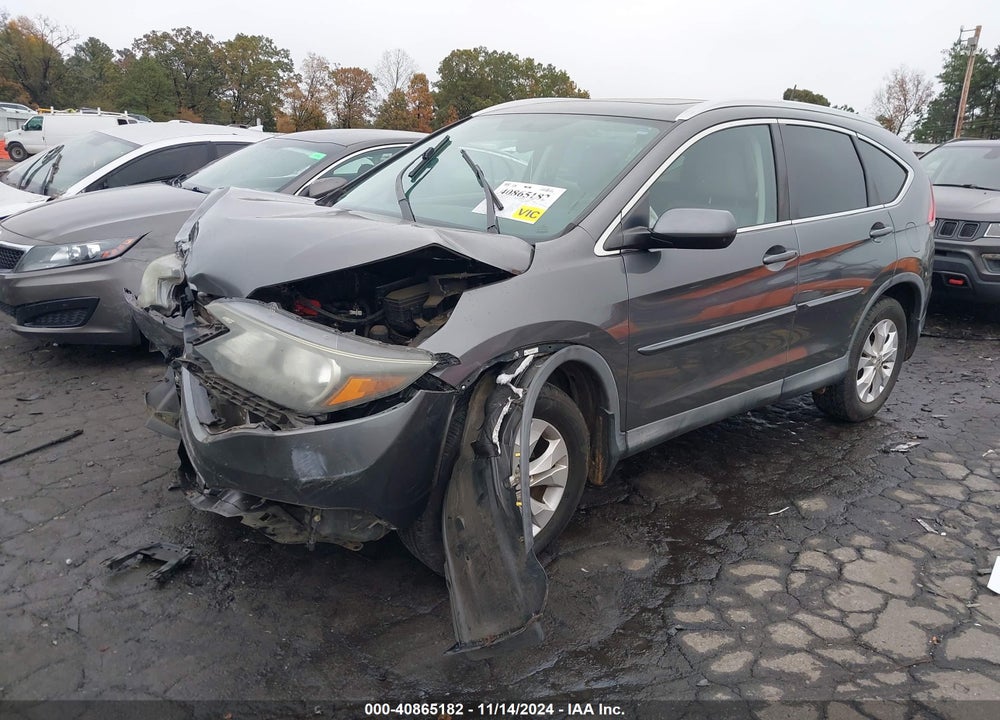 2014 HONDA CR-V EX-L VIN: 2HKRM4H75EH607493