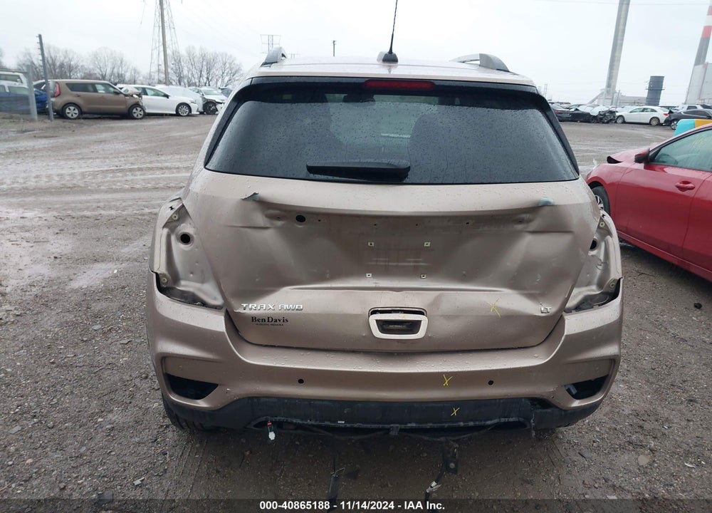 2019 CHEVROLET TRAX LT VIN: 3GNCJPSB3KL108580